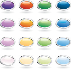 oval ring buttons