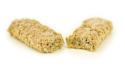 Bran cracked biscuit