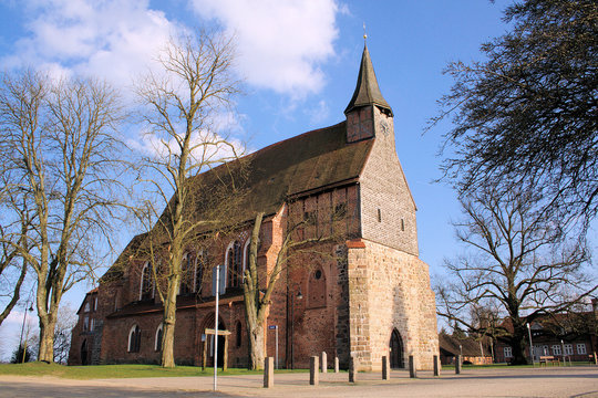 Klosterkiche Zarrentin am Schaalsee / Mecklenburg