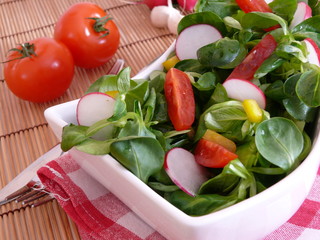 Grüner Salat,Feldsalat
