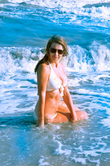 Obraz premium beautiful woman