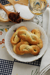 Biscotti secchi all anice - Dolci della Toscana