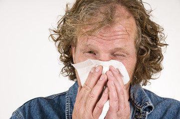 man had a bad cold