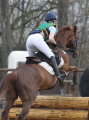 Vielseitigkeitsreiterin