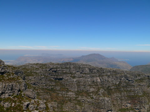 Ausblick vom Tafelberg - Kapstadt