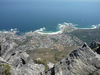 Blick vom Tafelberg - Kapstadt
