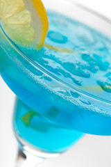 Detail von Cocktail Blue Lagoon