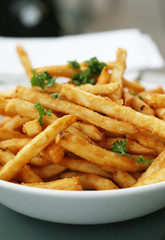 Bowl of Crispy French Fries