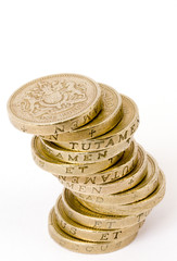 Wobbly pile of pounds