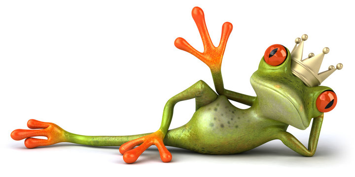 Grenouille amoureuse