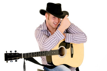 Obraz premium Country & Western singer
