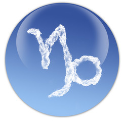 Button Sternzeichen Steinbock