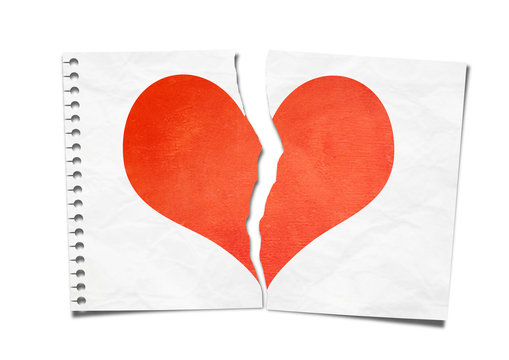 Coeur d&eacute;chir&eacute;