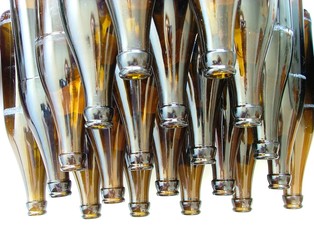 bierflaschenstapel