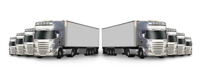 camions en perspective