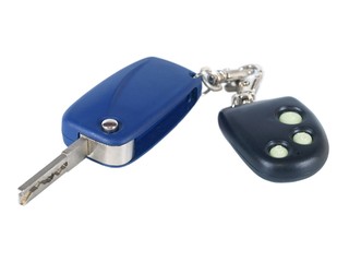 Car key with remote control