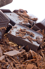 dark bitter chocolate