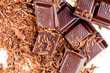 dark bitter chocolate