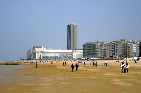 Strandspazierer Ostende