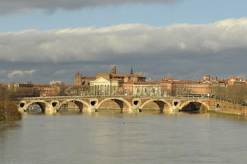 Obraz premium Pont neuf toulousain