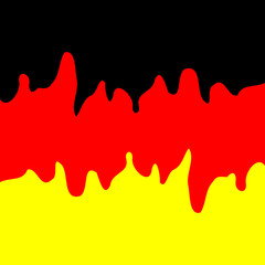 deutschlandfahne verlaufen