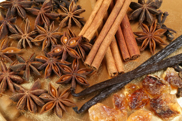 Aromatic spices.