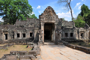 Preah Khan temple in Angkor Wat  Siem Reap, Cambodia..