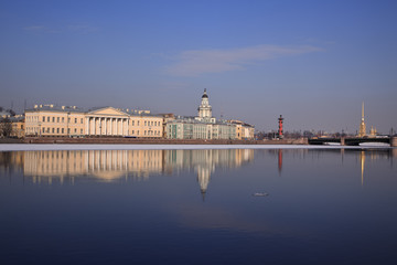 Embankment of the Neva Rive