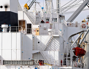 cargo ship cargo aft