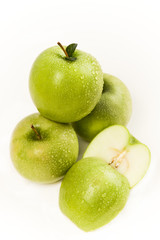 green apples