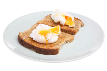 Poached Eggs on Toast