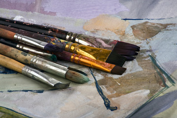 Obraz premium Brushes