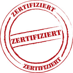 Stempel Zertifiziert