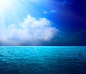 Obraz premium ocean and perfect sky