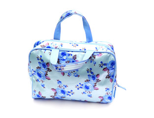 blue cosmetic case