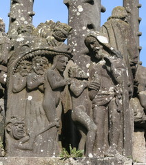 Enclos de plougonven,léviathan,bretagne,finistère,calvaire