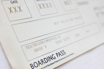 boarding pass