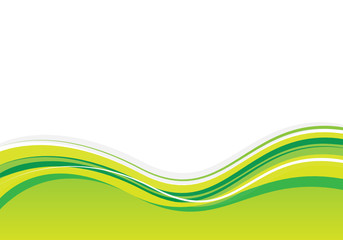 green/yellow background design