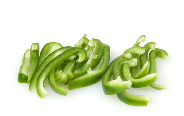 Green Bell Pepper Slices