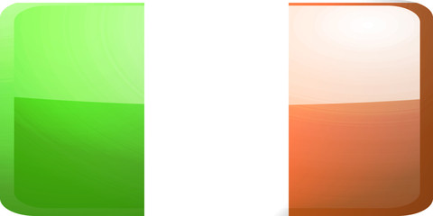 Flag of Ireland button