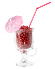 Pomegranate grains