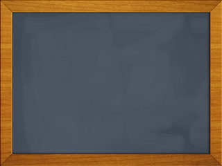 School board isolated on white.