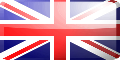 Flag of United Kingdom button