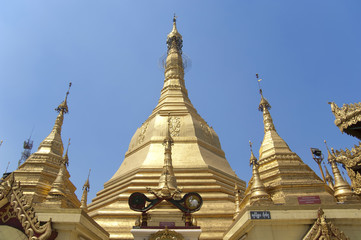 Fototapeta premium Myanmar Yangon - Sule Pagoda