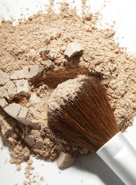 maquillage et pinceau
