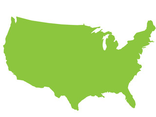 Fototapeta premium Usa map