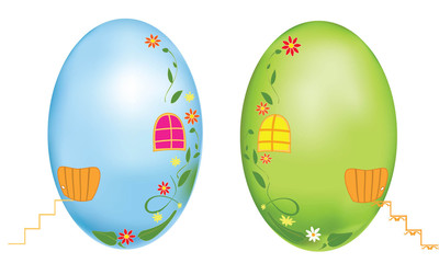 Easter eggs