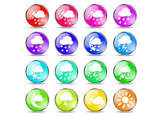 Weather vector iconset