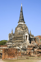 Fototapeta premium Wat Phra Si Sanphet in Ayutthaya, Thailand.
