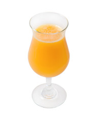 fresh orange juice isolated